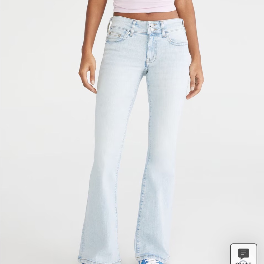 Aeropostale low rise flared jeans